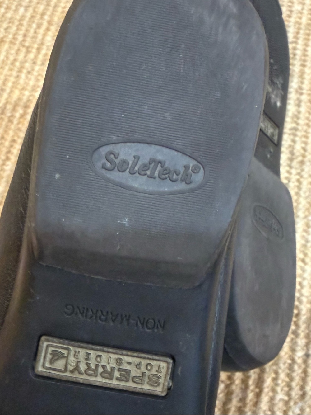 Sperry Black Rubber Sole loafers - Picture 6 of 7